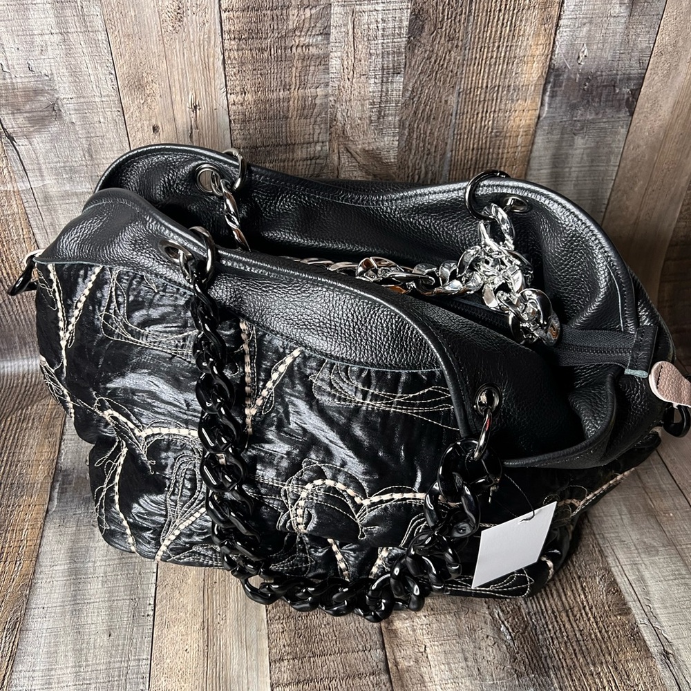 Elisa Cavaletti Black Women's Bag - Picture 12 of 16